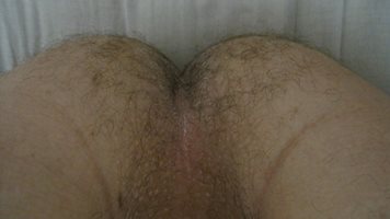 My hairy ass.