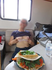 TOF - Tits for lunch;)