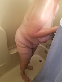 In and out of shower