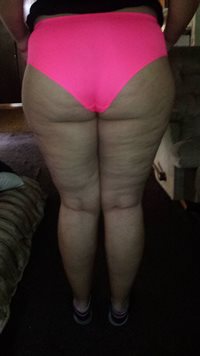 Asked wifey for some pics that booty to jack off too