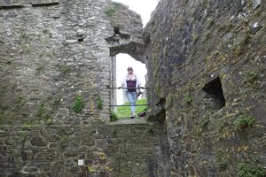 Out & About: A day out at Okehampton Castle which my husband took a few pho...