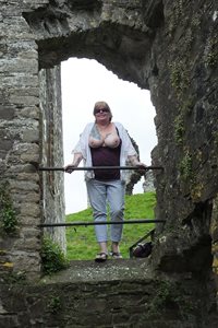 Out & About: A day out at Okehampton Castle which my husband took a few pho...