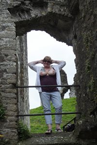 Out & About: A day out at Okehampton Castle which my husband took a few pho...