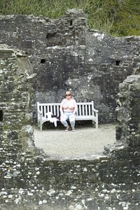 Out & About: A day out at Okehampton Castle which my husband took a few pho...