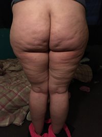Wife's fat butt
