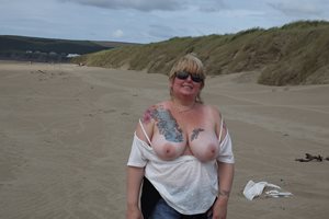 Out & About: At Braunton Burrows for a walk and some flashing for the camer...