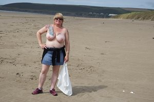 Out & About: At Braunton Burrows for a walk and some flashing for the camer...