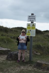 Out & About: At Braunton Burrows for a walk and some flashing for the camer...