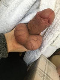 My mans teased cock