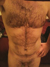 Just my hairy chest