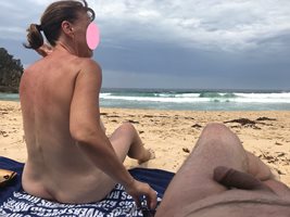 Another fun day at the nude beach.  Who'd like to join us?