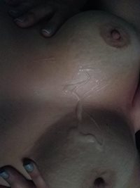 Creamy tits