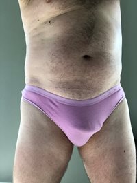 Her purple thong for Kim55555, hope u like