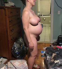 Pregnant nude #2
