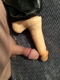 feelin horny so out comes the toy