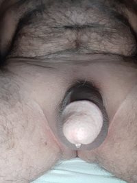 Love to have a tongue lick my dripping cock