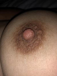 Nipple close up.