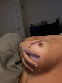 My natural tits are big and beautiful