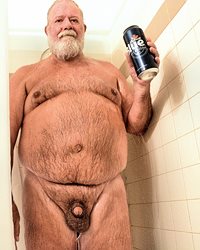 shower beer