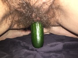 I said she can ever fuck with every men but sometimes she takes a cucumber.