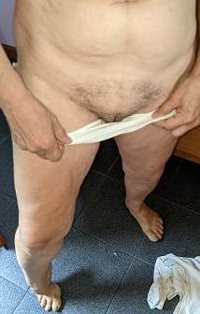 Had my wife pull her panties down so I could share a picture of her hairy p...