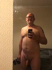 Me showing you just my little dick hope I can see your pussy x