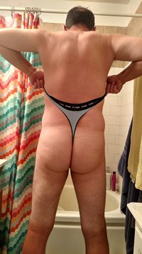 Thong I wore for the day