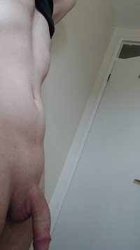 Just getting into shower