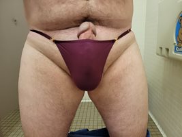 Do these small panties make my cock look big?