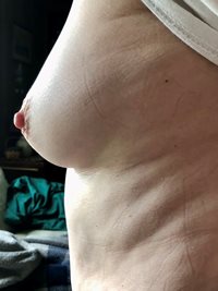 Just a nipple to suck on today