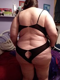 My BBW wife Tracey.