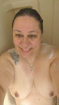 Happy Titty Tuesday! These beautiful soapy tits are away from home for a co...