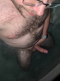 Little hot tub relaxation  