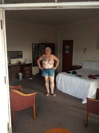 A quick xxxxxxxx of me on holiday in the Isle of Wight,  topless of course ...