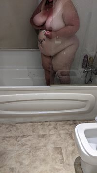 Wife in shower