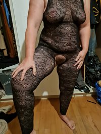 My sexy outfit with holes in the right places