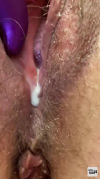 Anyone hungry for some creamy pussy? Watch the cream ooze out of my wet hor...