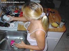 doing the dishes - see anything you like?