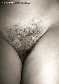 pussy unshaved b/w - comments and  pms welcome, pls check our other pics, t...