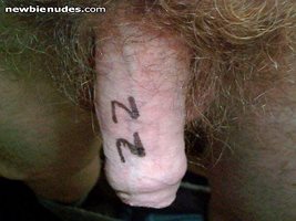It's really difficult writing on your own cock - anyone want to help?