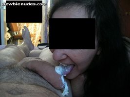 mmmmmmm....licking cream off clitnibbla's cock was great...want to give me ...