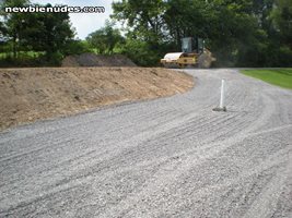 getting the driveway done