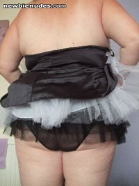 My new Maids Fancy Dress.....    Would you like to see more of me in this?