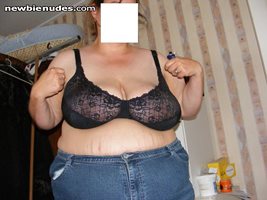 Getting ready to take bra off. Comments please. As got a new batch