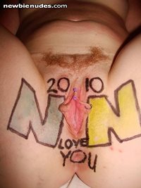 My NN STAMPED PREGGY PUSSY TO START 2010  LOVE ALL YOUR COMMENTS AND VOTES ...
