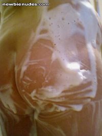 Mates wife and her soapy ass.