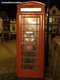 Another Phone Box Flashing Photo..... Anyone know where this picture was ta...