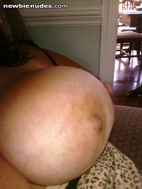She is always wondering if she has what you would call "big" tits.  What do...