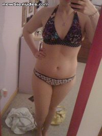 like my new bikini ;) the front