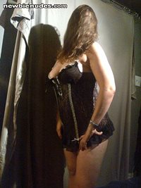 My new outfit. I wanted to show it off...and then get it off so the fun cou...